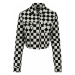 Urban Classics Ladies Short Check Twill Jacket chess