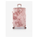 Růžový vzorovaný cestovní kufr Heys Tie-Dye L