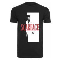 Pánské tričko Merchocode Scarface Logo Tee - černé