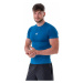Nebbia Functional Slim-fit T-shirt Blue Fitness tričko