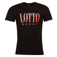 Lotto SUPRA VI TEE Pánské tričko, černá, velikost