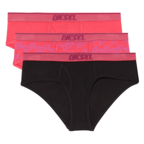 Spodní prádlo diesel ufpn-oxys 3-pack underpants růžová