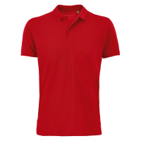 SOĽS Planet Men Pánská polokošile SL03566 Red