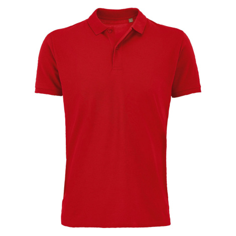 SOĽS Planet Men Pánská polokošile SL03566 Red SOL'S