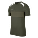 Nike DRY ACADEMY Pánské fotbalové tričko, khaki, veľkosť