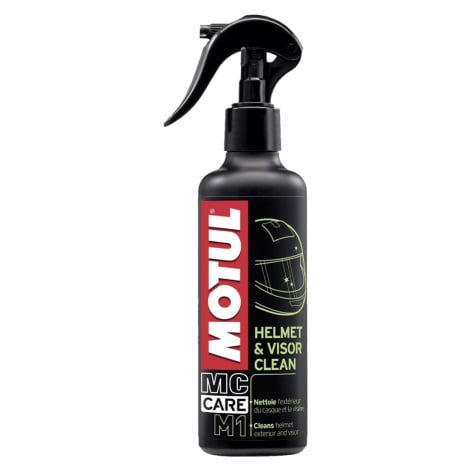 MOTUL čistič hledí M1 HELMET & VISOR CLEAN, 250 ml černá