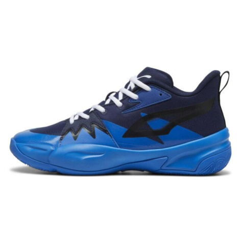 Puma GENETICS Pánská basketbalová obuv, tmavě modrá, velikost 42