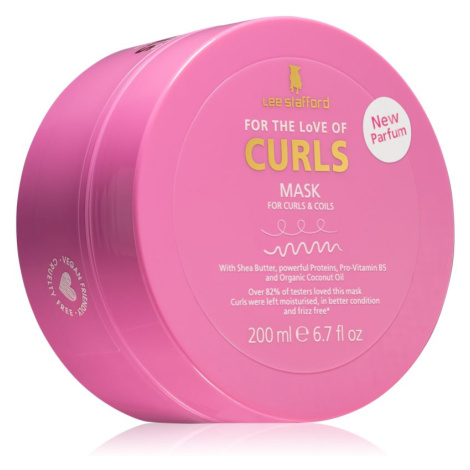 Lee Stafford Curls Curls & Coils maska pro kudrnaté vlasy 200 ml