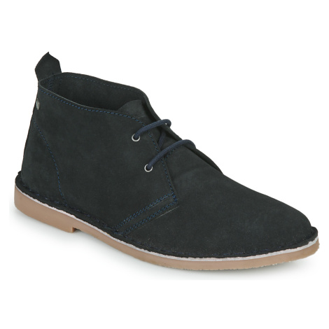 Jack & Jones JFW BRAVO SUEDE DESERT BOOT Tmavě modrá