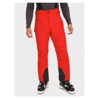 Červené pánské lyžařské kalhoty Kilpi METHONE