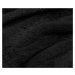 Krátká černá dámská kožešinová bunda (R8050-1)