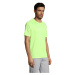 SOĽS Sporty Pánské triko s krátkým rukávem SL11939 Neon yellow