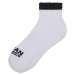 Barevné krajkové manžetové ponožky 5-balení černá/bílá