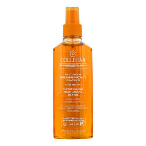 Collistar Olej na opalování SPF 15 (Supertanning Moisturizing Dry Oil) 200 ml