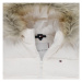 Tommy Hilfiger ESSENTIAL DOWN FUR HOOD JACKET Bílá