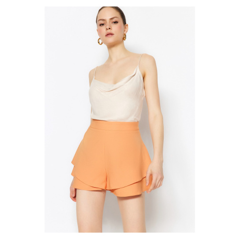 Dámské kraťasy Trendyol Skirt-Looking Shorts