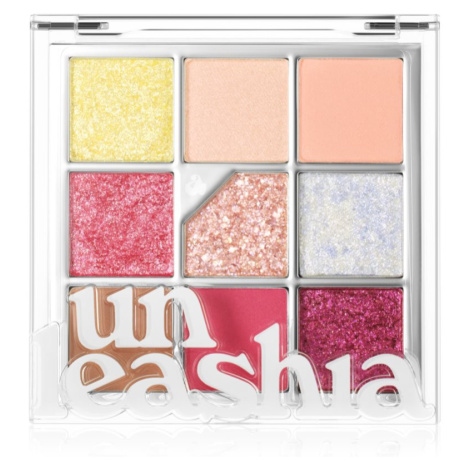 Unleashia Glitterpedia Eye Palette paletka očních stínů odstín All of Peach Ade 6,6 g