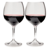 Skleničky na víno GSI Outdoors Nesting Red Wine Glass Set Barva: průhledná