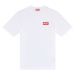 Tričko diesel t-just-nlabel t-shirt bílá