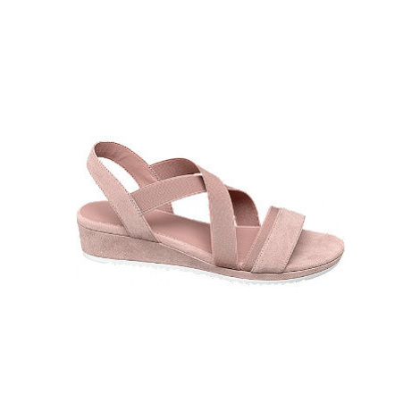 Růžové sandály Graceland