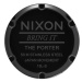 Nixon Porter Leather All Black / Gold