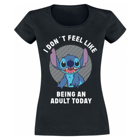 Lilo & Stitch Adult Dámské tričko černá