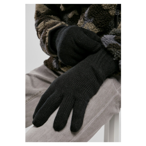 Pletené rukavice černé Brandit
