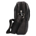 Lagen Pánská kožená taška přes rameno 292-4P-500-SM černá