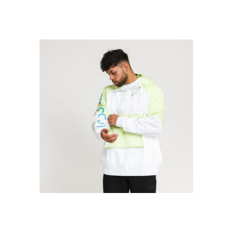 Nike M NSW Swoosh Jacket Woven bílá / světle zelená