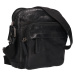 Pánská kožená taška na doklady Dakar Lukas - černá