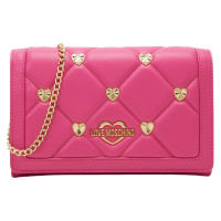 LOVE MOSCHINO Studs Pink crossbody kabelka