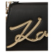 Kabelka karl lagerfeld k/signature 2.0 sm crossbody black/gold