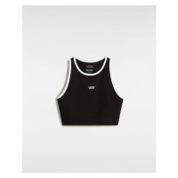 VANS Longline Racerback Sports Bra Women Black, Size