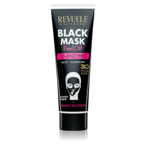 Revuele Black Mask Peel Off Co-Enzymes slupovací maska proti černým tečkám 80 ml