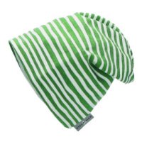 Sterntaler Čepice Slouch Beanie Stripes zelená