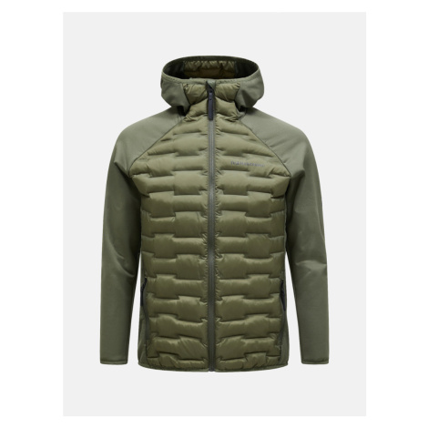 Bunda peak performance m argon hybrid hood pine needle