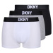 DKNY NEW YORK Pánské boxerky, bílá, velikost