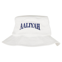 Klobouk Aaliyah Logo Bucket bílý