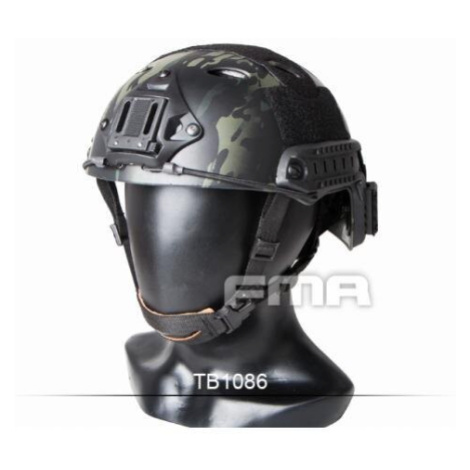 Airsoftová helma Fast Helmet PJ FMA® – Multicam® Black
