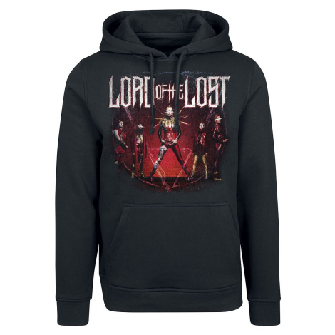 Lord Of The Lost Blood & Glitter Mikina s kapucí černá