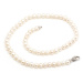 Dámský náhrdelník z právým perel STNAH111F + dárek zdarma