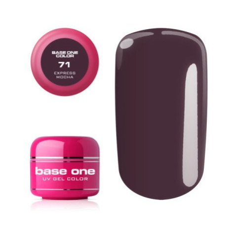 Base one farebný gél  71 -  Express Mocha  5g Silcare