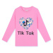 Dívčí triko - KUGO JC0701, světle růžová Barva: Růžová