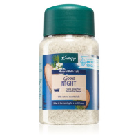 Kneipp Good Night koupelová sůl Swiss Stone Pine & Balsam Torchwood 500 g