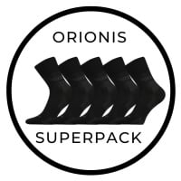 SUPERPACK - ORIONIS antibakteriální merino ponožky se stříbrem VoXX - 5 párů Fuchsia 5 párů