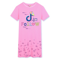 Dívčí noční košile - KUGO MP1503, růžová Barva: Růžová