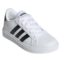 Juniorská rekreační obuv ADIDAS Grand Court 2.0 K cloud white core black core black