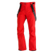 Northfinder LUX Pánské softshelllové kalhoty na lyže, červená, velikost