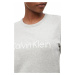 Calvin Klein šedé dámské tričko S/S Crew Neck
