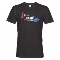 Pánské tričko pro hasiče Táta hasič - originální dárek